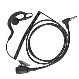 TWAYRDIO Walkie Talkie Earpiece for YAESU FT1DR/XDR FT2DR FT5DR FT3DR FT-70DR FT-60R Radio, G-shape Headset Ear Piece with Mic PTT for YAESU VX-1/1R VX-2/2R VX-3/3R VX-5/5R VX-110 VX-150 Two Way Radio