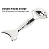 Facial Roller Gua Sha Board Double Heads Reduce Swelling Zinc