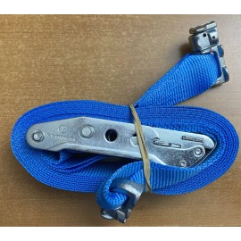 ACL AIRSHOP New 15'x 1-5/8" wide double stud fitting tie-down aircraft cargo strap 5,000 Lbs