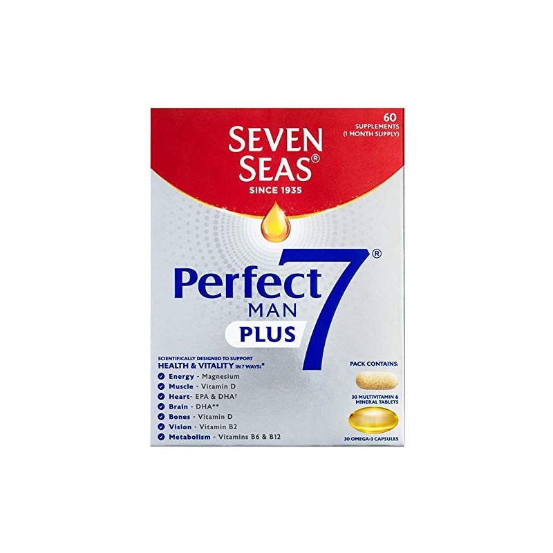 Seven Seas Perfect7 Man Multivitamin Tablet 60 (3 Packs)