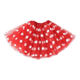 Zuicho Children's Tutu Skirt, Polka Dot Pattern, Mouse Costume, Halloween, Cosplay, Princess Dress, Kids Dance Costume, Stage Disguise, Christmas, Graduation Ceremony, Gift