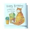 Alex Clark Cat's Whiskers Birthday Card