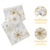 Christmas Table Runner Xmas Snowflakes Dining Table Farmhouse Christmas Decorations