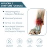 HAPPYHAO Dog Knuckling Brace, Dog Toe Grips for Wrist Arthritis,