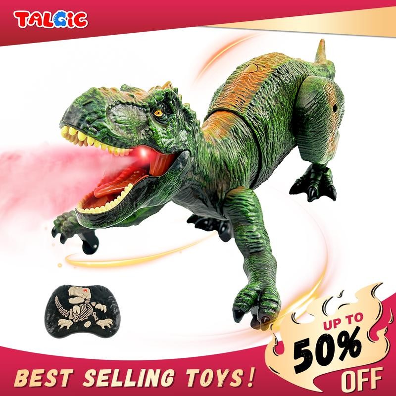 Remote Control Dinosaur Animal Toy, Spinosaurus and T-rex, swift movement