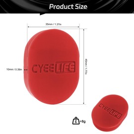 CyeeLife Dart Finger Grip Wax, Practical Dart Accessories, 2 Pack, Red and Green