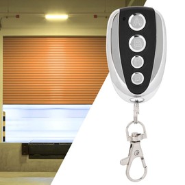 Puerta de Garaje de Control Remoto, 433MHZ Duplicadora Universal Copia inalámbrica 4 Botones Controlador Remoto para Puerta de Puerta de Garaje eléctrica