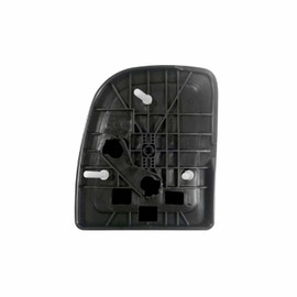 Passenger Side Non-heated Mirror Glass w/backing plate, Econoline, Ford Excursion, F250, 350, 450, 550 Super Duty Pick-Up, towing mirror top lens, 8 3/8" x 7 1/8" x 10 5/16" (towing Mirror top lens)