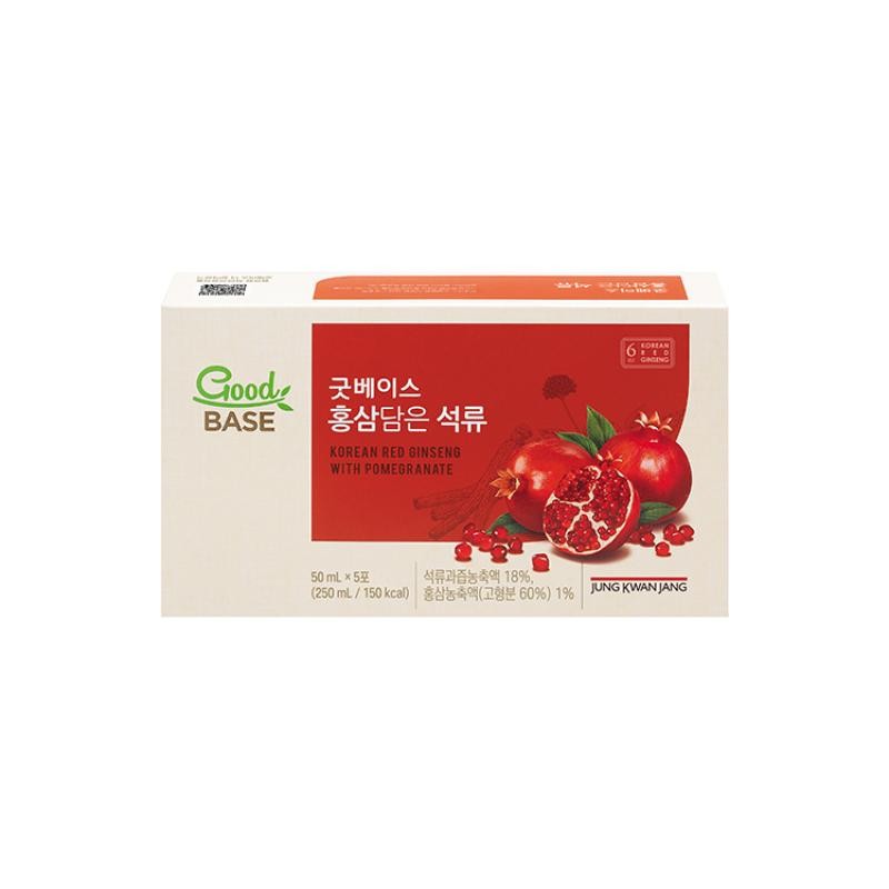 CheongKwanJang Goodbase Red Ginseng Best Collection (10 Pouches Pomegranate, 10