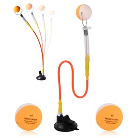 Table Tennis Trainer, Ping Pong Table Tennis Trainer, Fixed Rapid Rebound Ball Clip Training Machine, PVC Adjustable Table Tennis Ball, Suction Training Ball Trainer, for Table Tennis Training