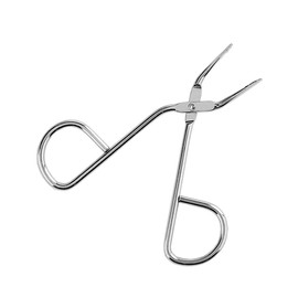 Professional Stainless Steel Eyebrow Tweezer Scissor Shaped Eyebrow Nose Hair Clip Tweezer Remover Flat Tip Tweezers Facial Hair Scissor Beauty Tools for Women and Men