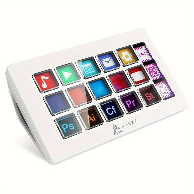 New Akp153 Studio Deck Stream Controller 15 Macro Keys Trigger
