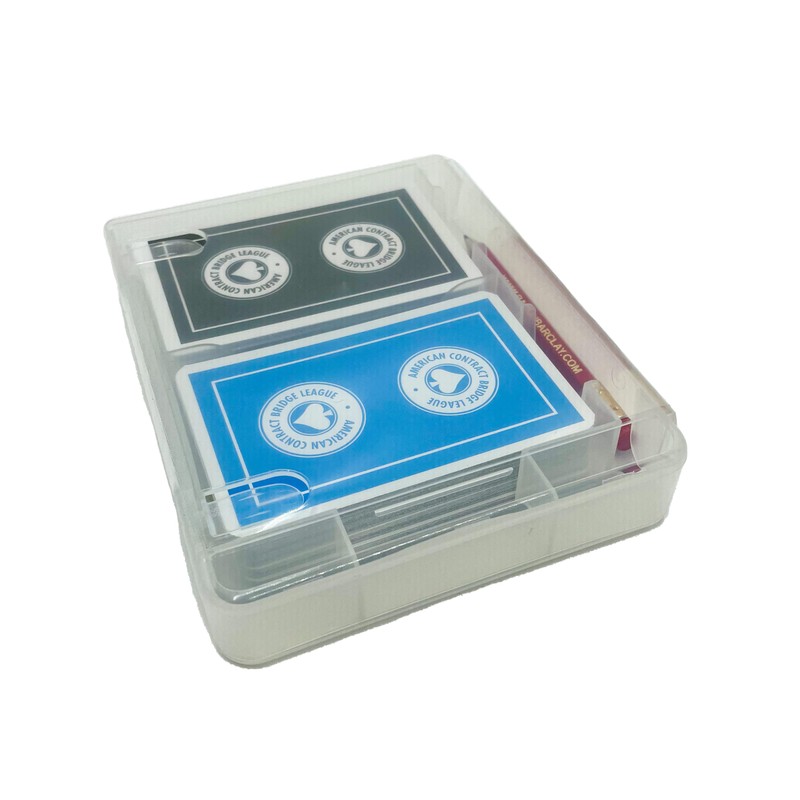 Baron Barclay Two Decks of ACBL Playing Cards in a