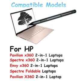 MPP 303 Stylus Pen for HP MPP 1.51 Pen Compatible with HP Envy X360,Spectre X360/Spectre Foldable,Pavilion X360 2-in-1 Laptop Touchscreen Pen(Ramdon Color)