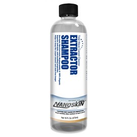Nanoskin EXTRACTOR SHAMPOO Low Foaming Carpet Cleaner 16 Oz. - Machine Use Upholstery Cleaner, Stain Remover & Odor Eliminator on Rug Car Upholstery Carpets | For Automotive, Home, Office & More