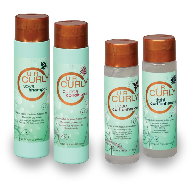 U R Curly Quinoa Conditioner, 10 Ounce