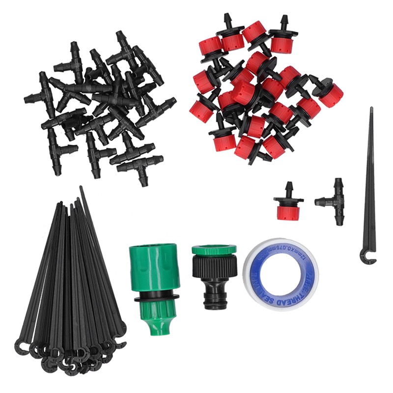 DIY Automatic Drip Irrigation Kit 20m Adjustable Nozzle Irrigation System