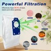5 Pack R30D Vacuum Bags for Riccar Brilliance R30D, R30P,