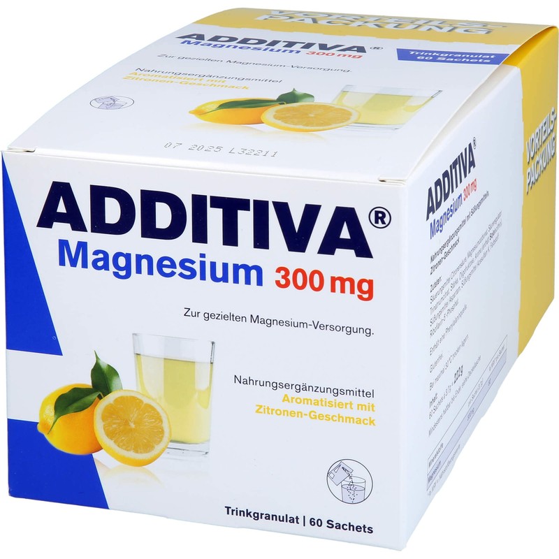 ADDITIVA Magnesium 300 mg N Powder, 700 g (Pack of