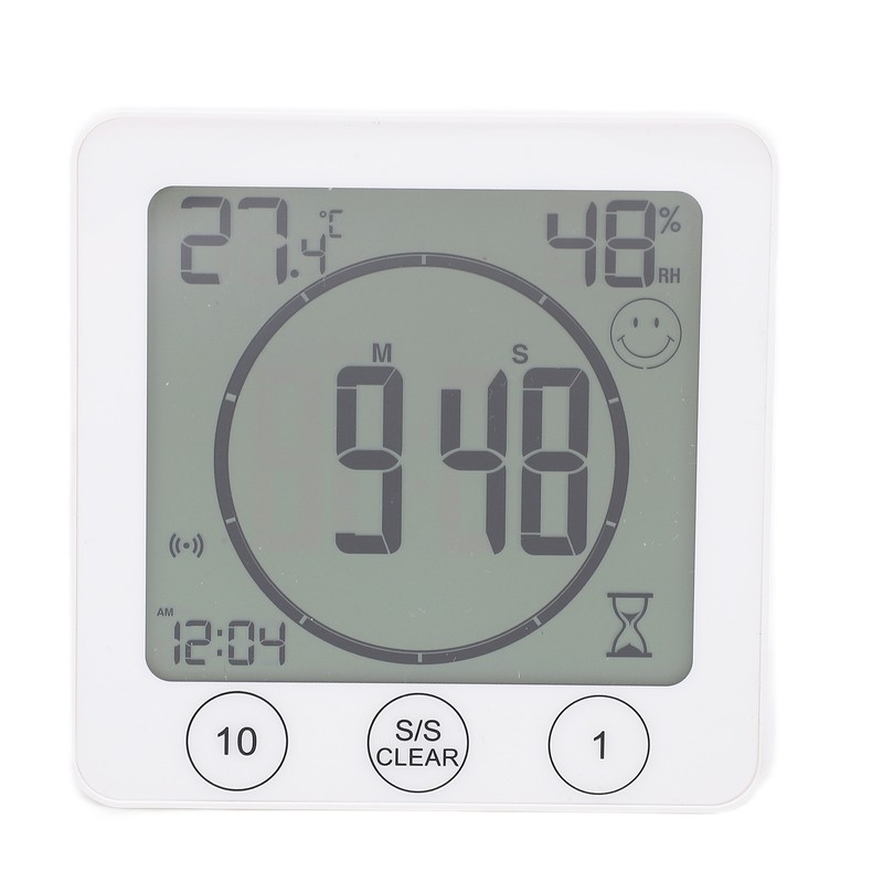 Temperature and Humidity Meter Indoor Thermometer Hygrometer Timer for Home