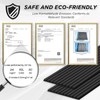 Smartstandard Sample Wood Slat Wall Panel, Soundproof Wooden Wall Panels,