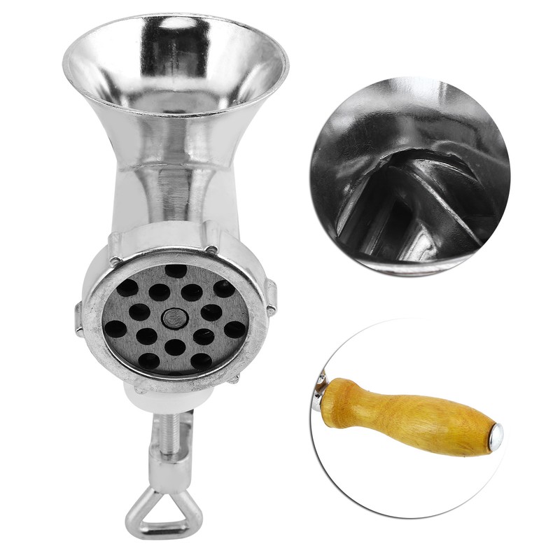 Manual Meat Food Grinder Sausage Stuffer Hand Meat Mincer Grinding