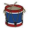 Classic Color Drum - 3" Vinyl Sticker - for Car