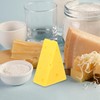 Abaodam Artificial Cheese, Scale Fake Cheese Simulation Triangle Realistic Dessert