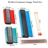 Contour Gauge, Plastic Outline Profile Shape Contour Duplications Guage Duplicator