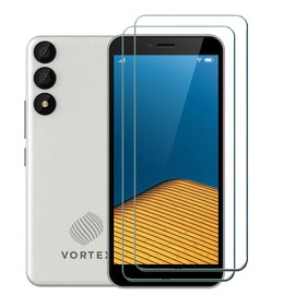 Ranyi [2 Pack] for Vortex C24 Screen Protector, Vortex Cellular C24 Tempered Glass Screen Protector, 9H Hardness Anti-Scratch No Bubble Tempered Glass Screen Protector for Vortex C24 5.5" SmartPhone