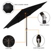Blissun 9FT Patio Umbrella, Outdoor Table Umbrella, Yard Umbrella, Market
