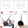 3D Number Large Wall Clock Silent Simple Fashionable Decorative Numeral
