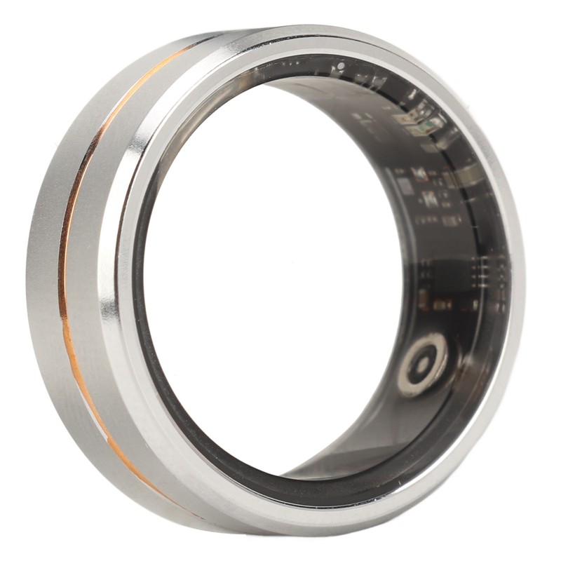 Smart Ring Silver Waterproof Remote Control Shooting Smart Health Tracker