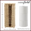 Casafield Free Standing Toilet Paper Storage Roll Holder with Lid