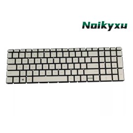 HP Notebook PC Keyboard Silver For HP Pavilion 17-ar000 17z-ar000 Series