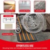 Happybuy Curb Ramp, 2.6" Rise Rubber Driveway Ramp, Heavy-Duty 33,069