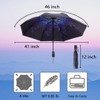 Goothdurs Compact Travel Umbrella Windproof Portable Folding Automatic Umbrellas