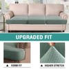 GAMUKAI 2PC Stretch T Cushion Sofa Slipcovers Individually Loveseat Sofa
