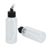 10Pcs Hair Oil Bottle 60ml Leakproof High Temperature Resistant Transparent