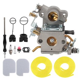 MOTOALL Gas Chainsaw Carb PPB4018 PPB4218 S1970 C1M-W26C 545070601 Carburetor w 530057925 Air Filter Tune-up Kit for Poulan Pro PP3416 PP3516 PP3816 PP4018 PP4218 PPB3416 SM4218AV