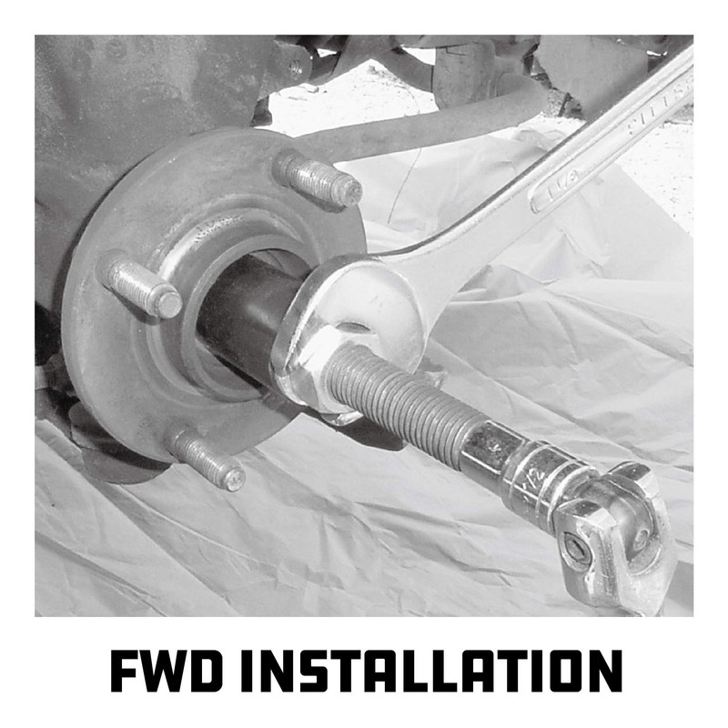 Powerbuilt Master Hub Puller Tool Set, Remove and Install Car