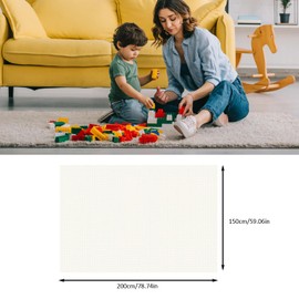 Anti Slip Mat for Carpet, 59.06 x 78.74 in Carpeted Sofa Backing, Multi Purpose Carpet, Carpet Grip Pad, Carpet Underlay, Cuttable PVC Backing, for Drawers, Sofas and Trunks