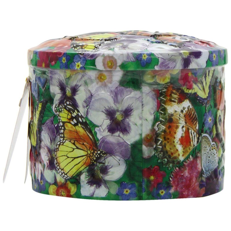 Gardiners of Scotland Handmade Fudge 200g Round Tin, Butterfly Vanilla