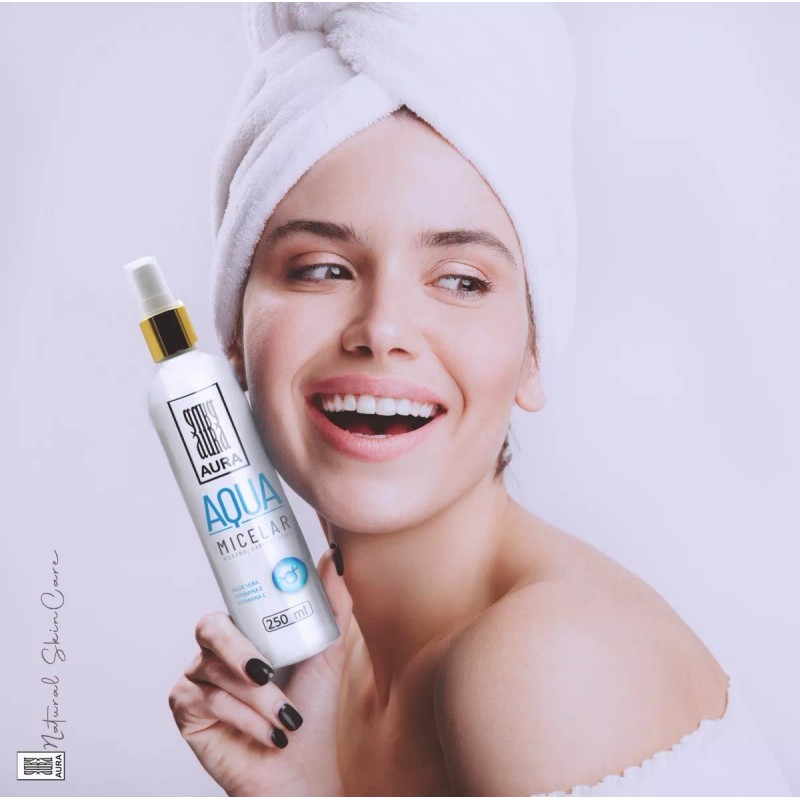 Aura Kit Skincare Cuidado Facial Acido Hialuronico + Agua Micelar