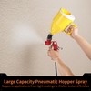 yeesport Drywall Texture Sprayer Hopper, Pneumatic Hopper Spray Gun with