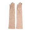GlovesDEPO Women's Arm Cover, Organic Cotton, Luoyang Dye, Semi-Long, 5