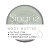 Sinarie Coconut-Free Body Butter | Luxurious Hydration with Shorea Butter,