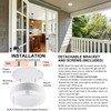 BIGMONAT Battery Operated Shower Light, Motion Sensor Lights, Wireless LED