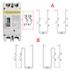 Heschen DC Molded Case Circuit Breaker MCCB, HSM1PV-250, 2 Poles,