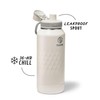 Takeya Sport 32 oz Triple-Insulated Stainless Steel Water Bottle, Spout